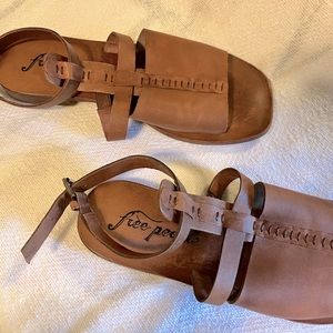 Free People leather sandal
